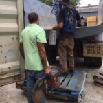 Items sent to eastern Cuba being loaded